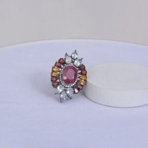 Elysian Harmony Gemstone Ring